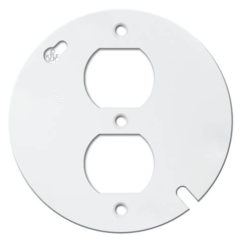 round electrical outlet cover plates